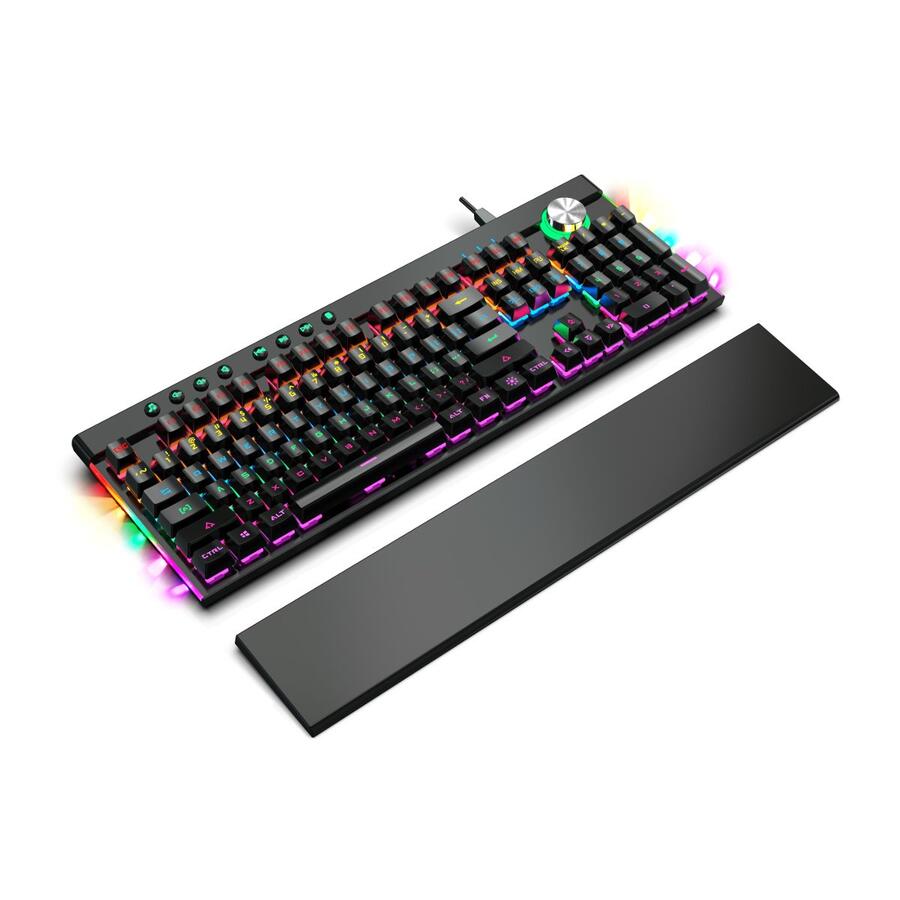 Tastierë Varr VMKB98, RGB, 104KEYS, e zezë