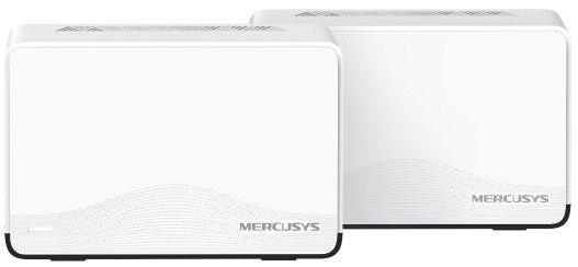 Sistem mesh Wi-Fi Mercusys Halo H27BE, BE3600, Wi-Fi 7, 2 copë, i bardhë