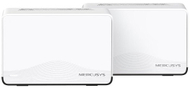 Sistem mesh Wi-Fi Mercusys Halo H27BE, BE3600, Wi-Fi 7, 2 copë, i bardhë