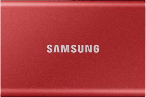 Диск SSD Samsung T7 (MU-PC500R/WW), 2.5'', USB 3.2, 500 GB, црвен