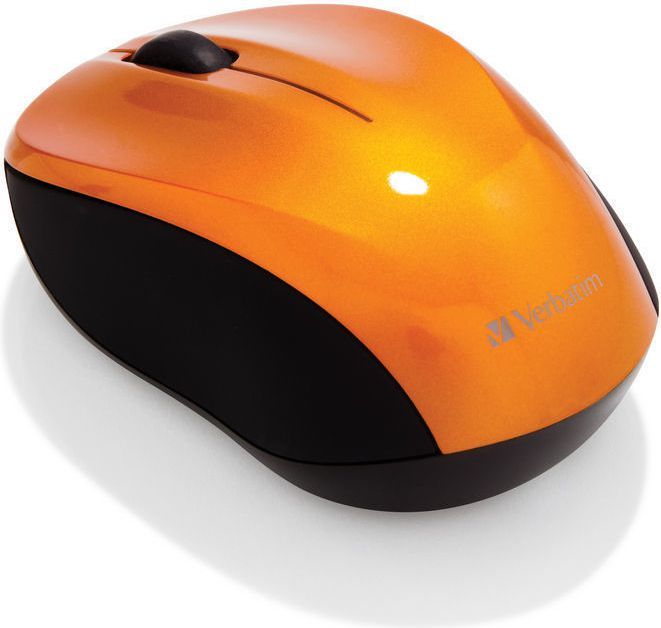 Verbatim Go Nano Безжичен Глушец, Volcanic Orange