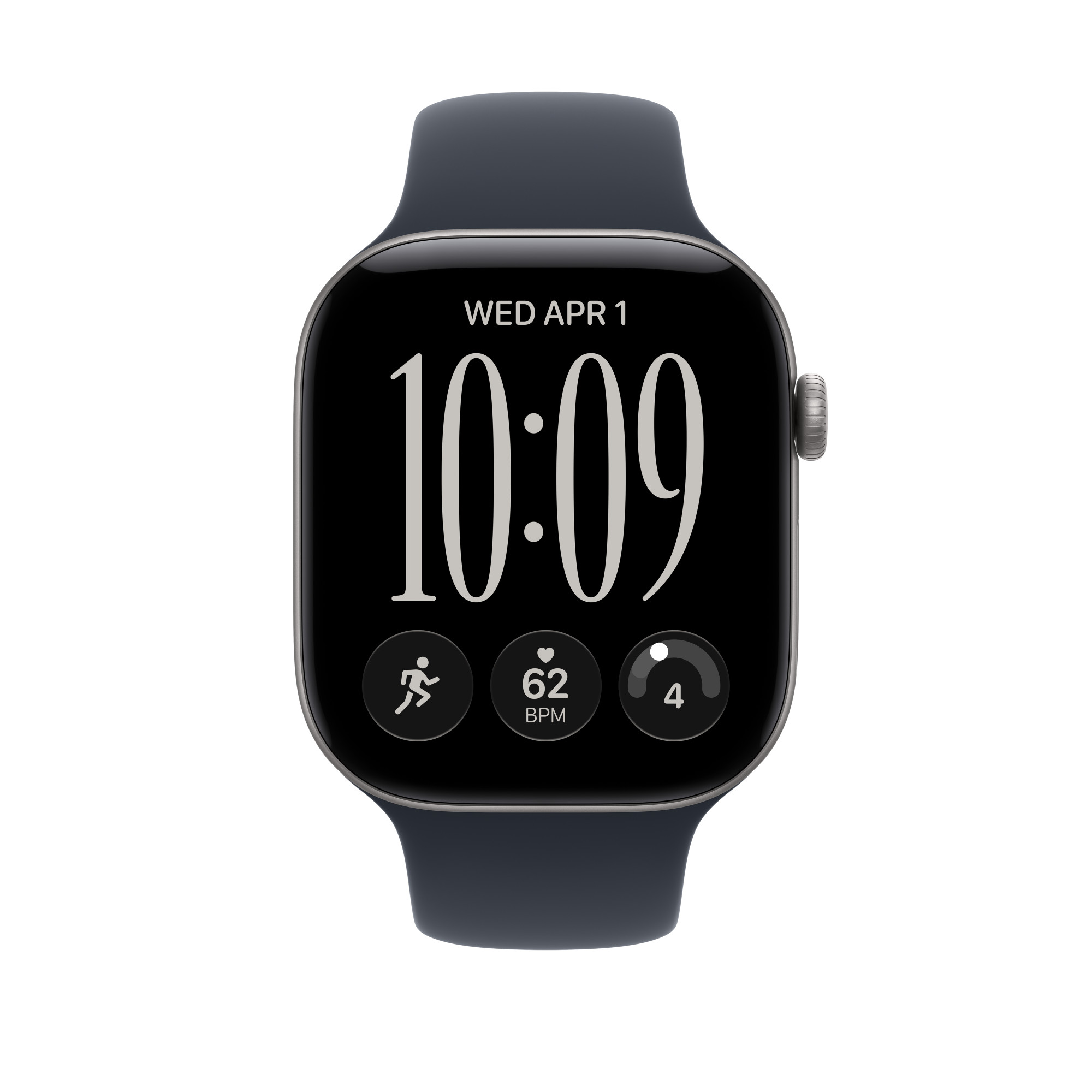 Apple Watch 46mm Black Sport Band, M/L