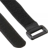 Set rripa kabllosh InLine Velcro 59945S, 10 copë, i zi