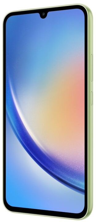 Celular Samsung Galaxy A34 5G, 6.6", 6GB RAM, 128GB, e gjelber e hapur