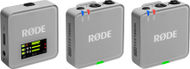 Mikrofon wireless RØDE Wireless GO Gen 3, sistem 2.4 GHz, regjistrim 32 bit, gri