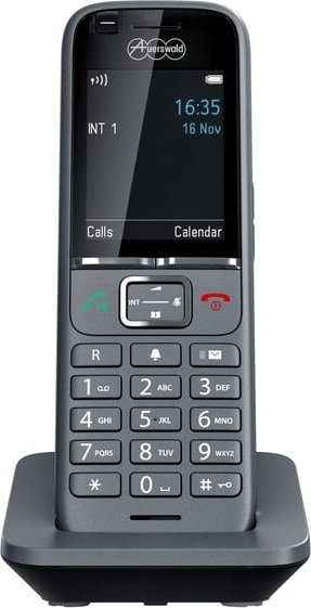 IP телефон Auerswald COMfortel M-710, екран 2.4" TFT, без жица, титаниум