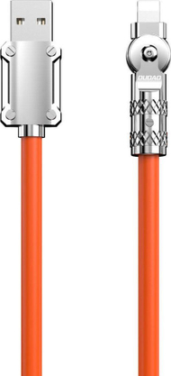 Кабел полнач Dudao L24AL, USB во Lightning, 120W, бел