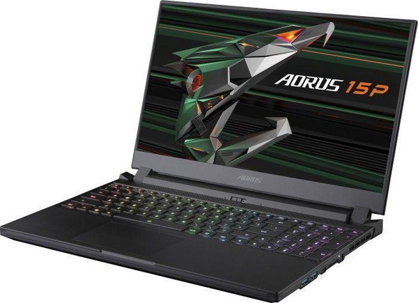 Laptop Gigabyte Aorus 15P, Intel Core i7-11800H, 15.6", 16GB, SSD 1 TB, Windows 11 Home, i zi