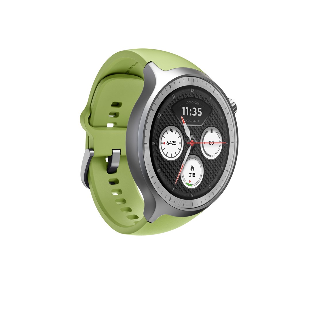 Ora inteligjente Motorola Moto Watch, 1.43" OLED, GPS, jeshile