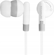 Kufje in-ear Titanum TH103 ESPERANZA, 3.5 mm, 1.2 m, të bardha