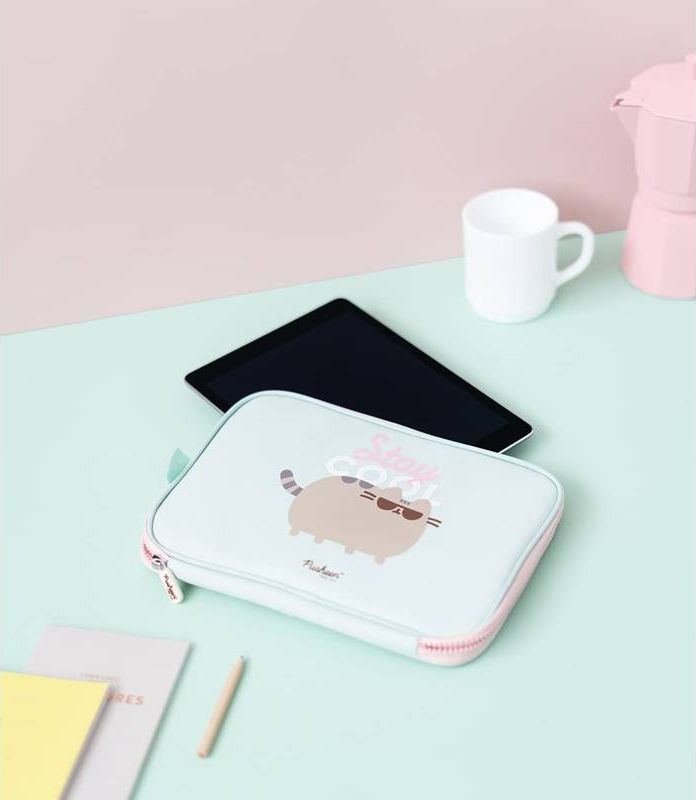 Mbështjellës tableti Pusheen Foodie, për 10", rozë