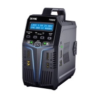 Karikues baterish SkyRC T400Q, 4 kanale, ekran LCD, i zi