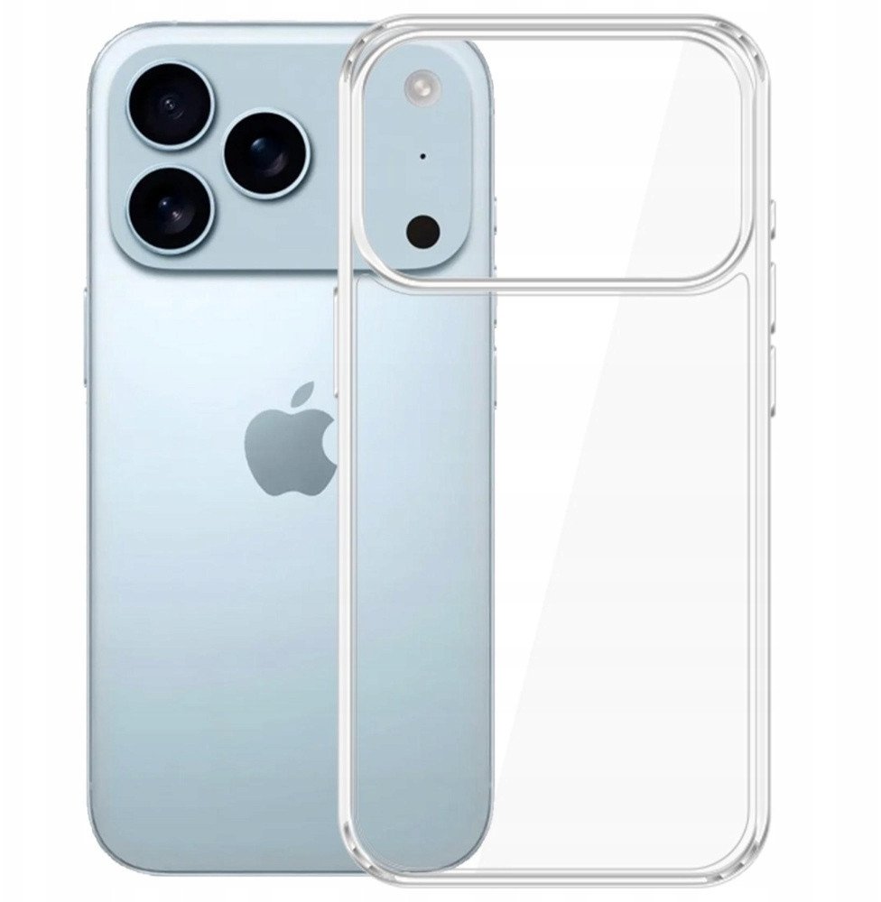 Këllëf telefoni 3MK Armor për iPhone 17 Pro Max, kundër goditjeve, transparent