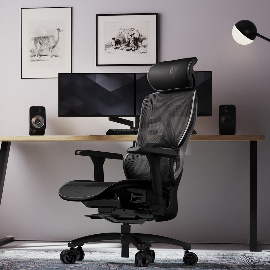 Karrige ThunderX3 XTC, ergonomike, e zezë