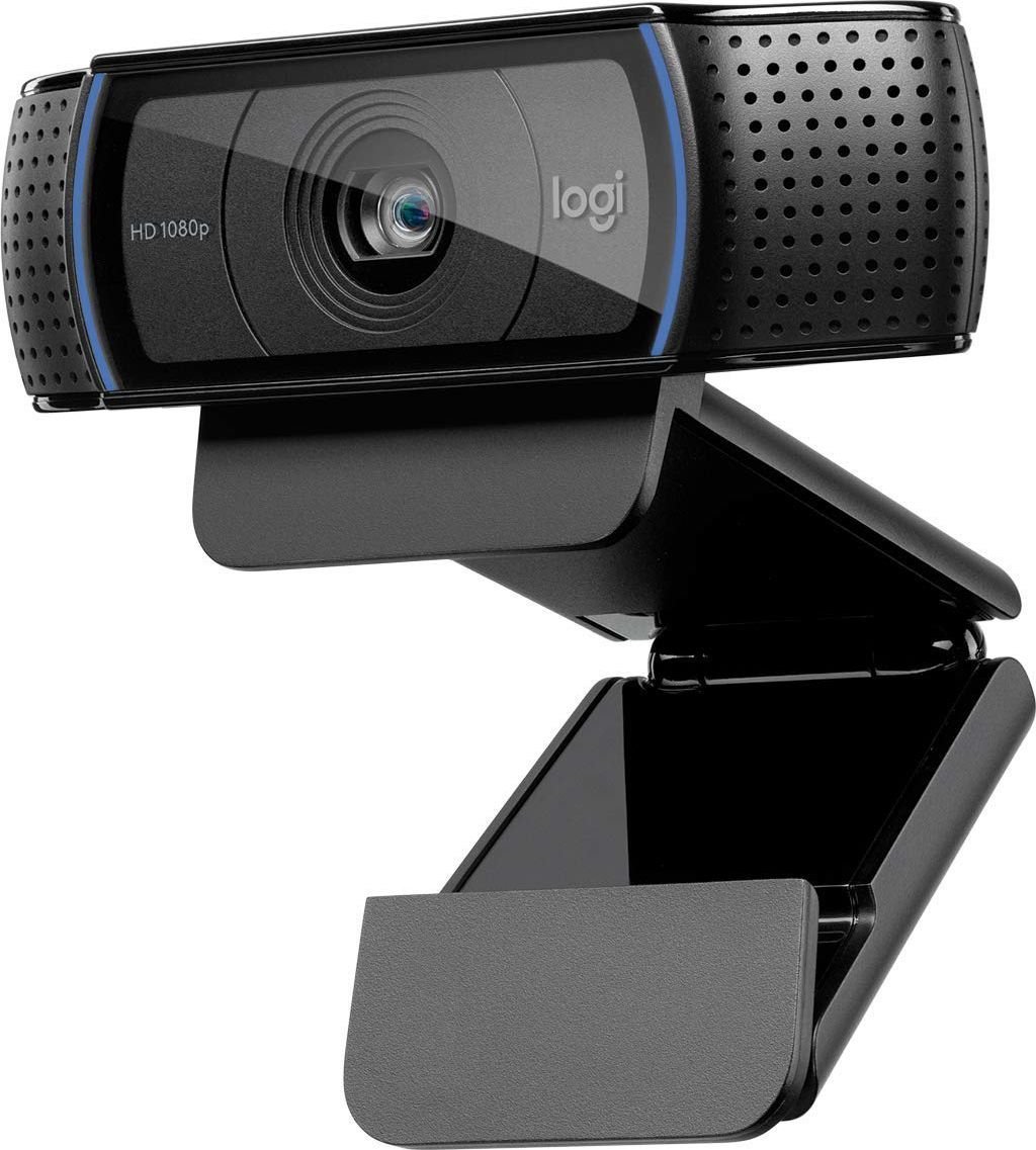 Set webcam dhe kufje Logitech C920 HD Pro dhe H390, Full HD, USB, i zi
