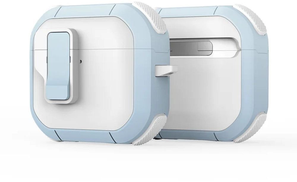 Këllëf mbrojtës Dux Ducis Protective Pecp për AirPods 4, TPU PC, blu