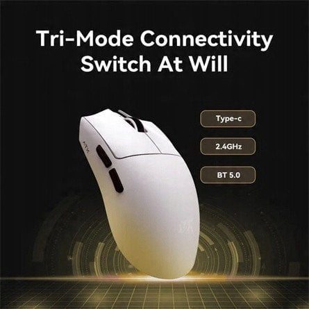 Maus gaming wireless ATK Blazing Sky X1, ultra i lehtë 49-54g, 8K polling, i zi