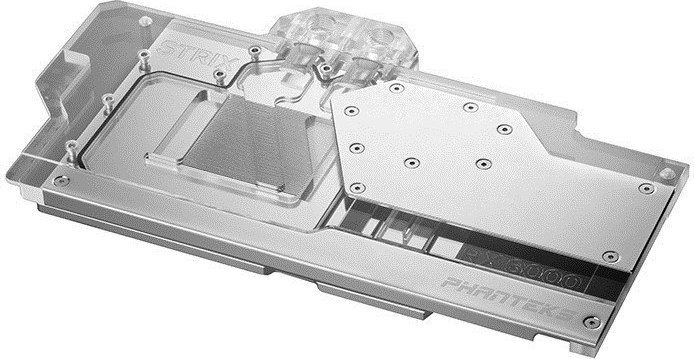 Bllok uji për kartë grafike Phanteks Glacier G6000 STRIX, për Asus ROG Strix dhe TUF RX 6800 6900, transparent