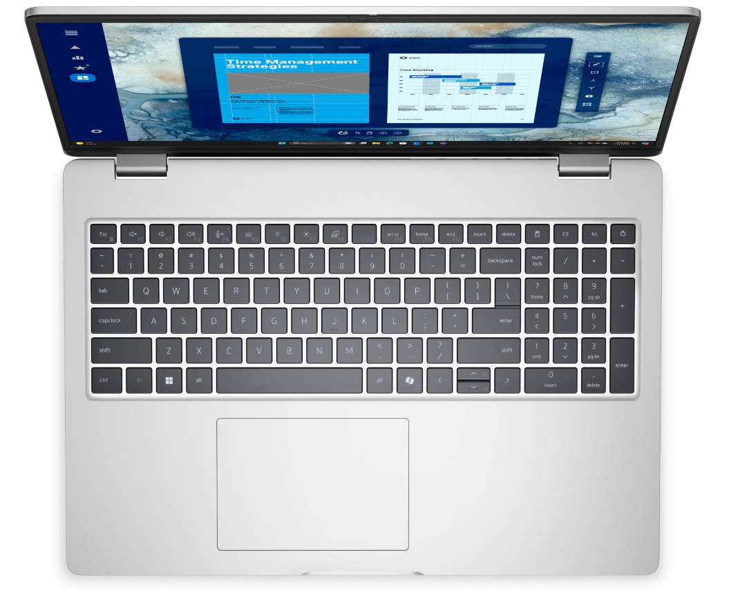 Laptopi Dell Pro 16 PC16250, Intel Core Ultra 7 255U, 32GB, 1TB SSD, Platinum