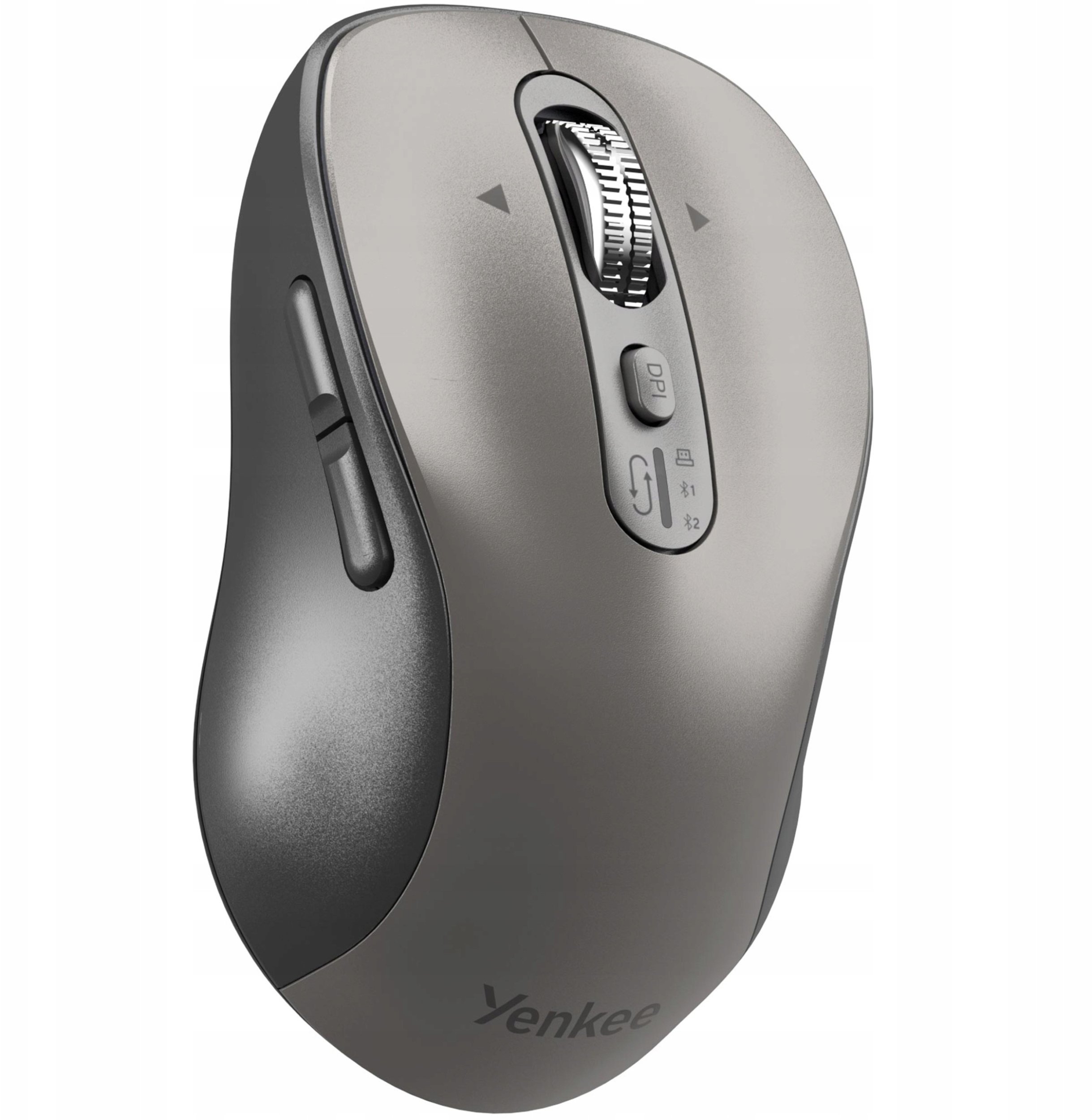 Mouse pa tel Yenkee YMS 2010SR WL GYRO, optik, 3200 DPI, gri