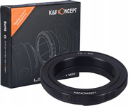 Adapter lente K&F CONCEPT KF06.149, Nikon Ai AiS AF në T2 T-mount, metalik