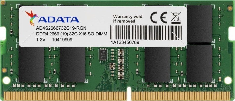 Memorie RAM ADATA Premier, 16GB DDR4, 1x16GB, për laptop