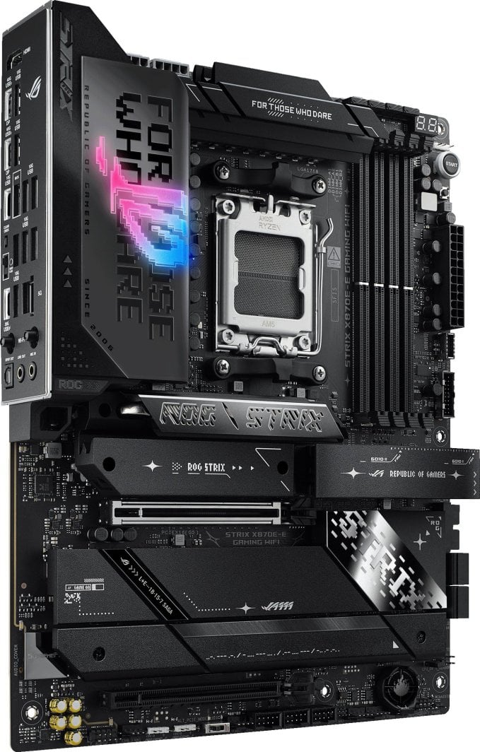 Pllakë amë ASUS ROG STRIX X870E-E GAMING WIFI, AMD X870E, Socket AM5, ATX 3
