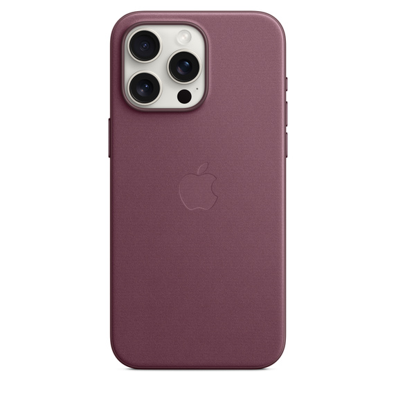 Apple iPhone 15 Pro Max FineWoven Case me MagSafe, Mulberry