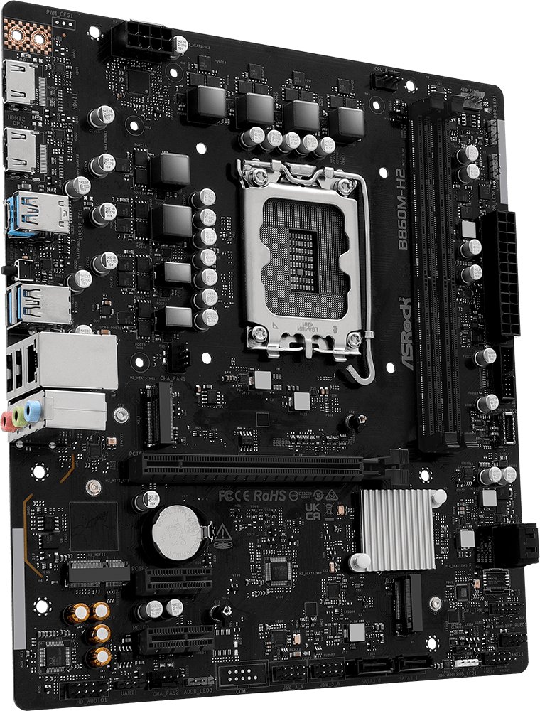 Pllake amë ASRock B860M-H2, DDR5, Micro ATX, PCIe 4.0