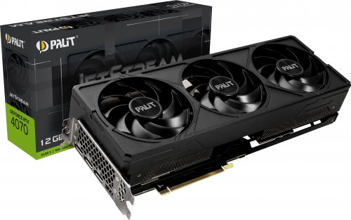 Kartelë grafike Palit GeForce RTX 4070 JetStream, 12GB GDDR6X