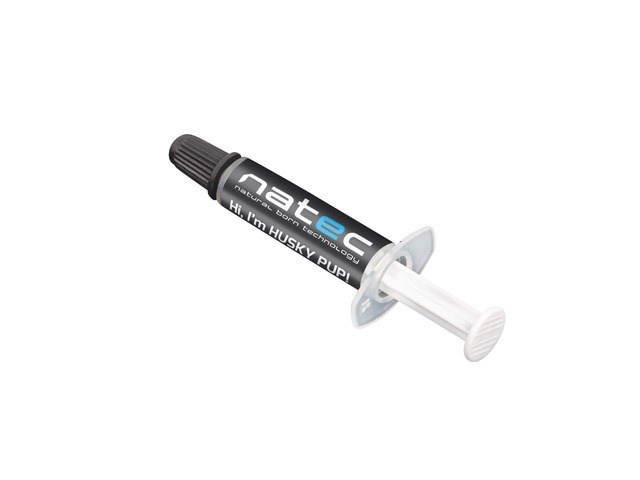 Pastë termike Natec Husky PUP NPT-1580, 0.5g, përçueshmëri e lartë, gri