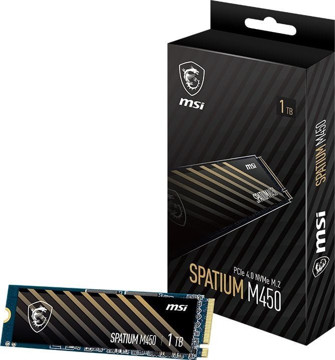 Disk SSD MSI Spatium M450, 1TB, M.2 2280 PCI-E x4 Gen4 NVMe