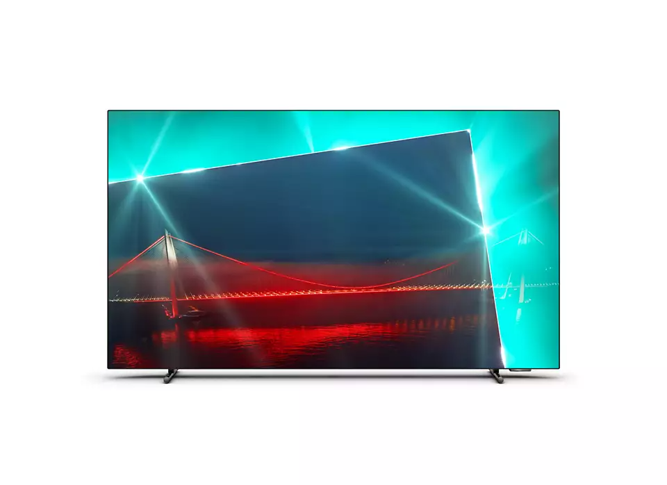 Televizor Philips 65OLED718/12, 65", OLED, 4K, Google TV, Ambilight