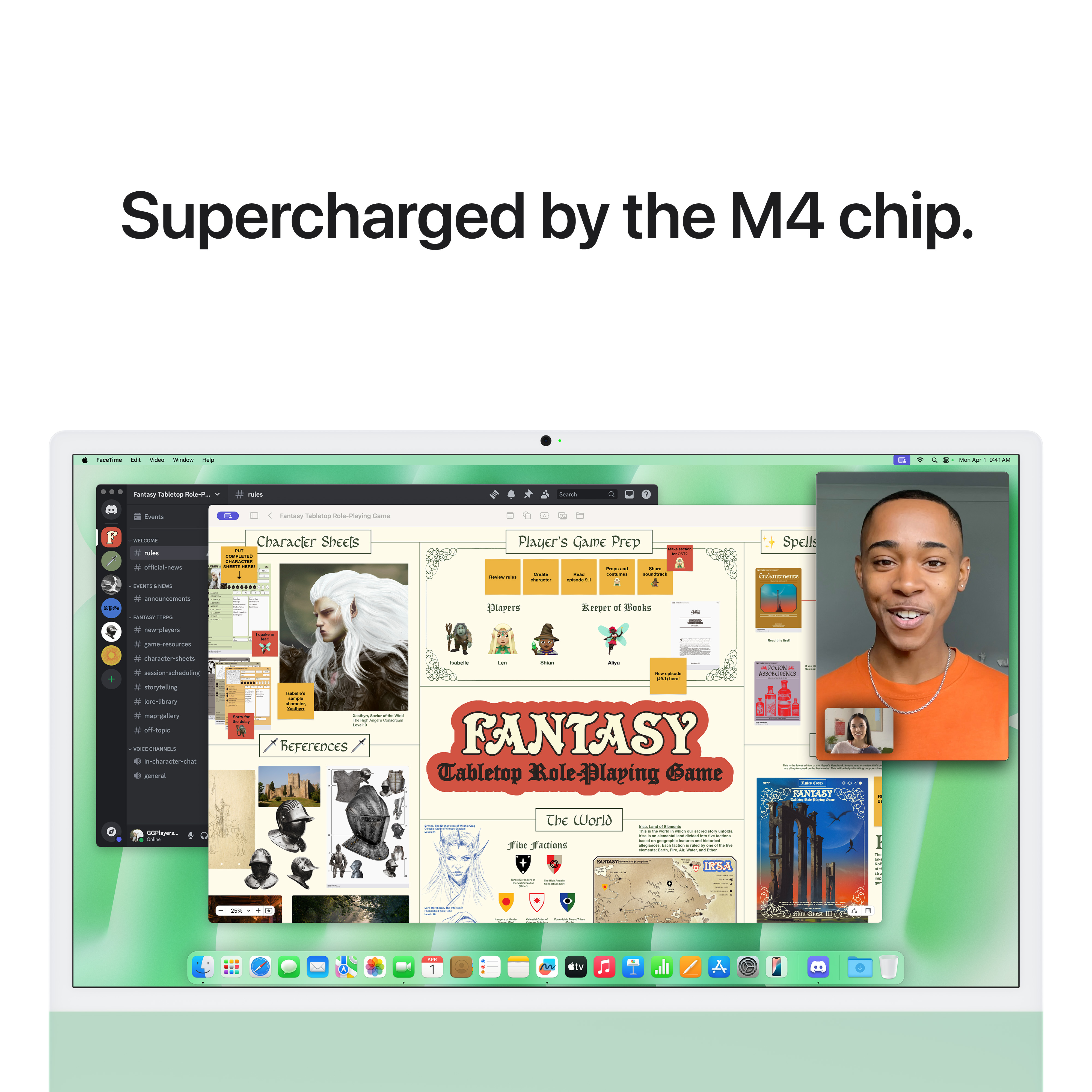 Apple iMac 24", M4 10‑core, 16GB, 256GB SSD, 10‑core GPU, Green