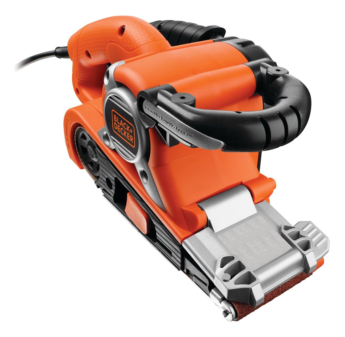 Rrafshuese me rrip Black&Decker KA88, 720W, mbledhje pluhuri, portokalli e zezë
