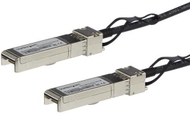 Kabllo patchcord StarTech SFP+, 10Gps, 2m, e zezë