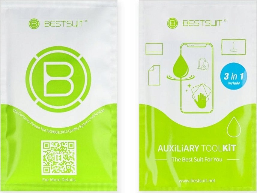 Mbrojtëse ekrani Bestsuit Hybrid Glass për iPhone 16 Plus, xham hibrid, transparente