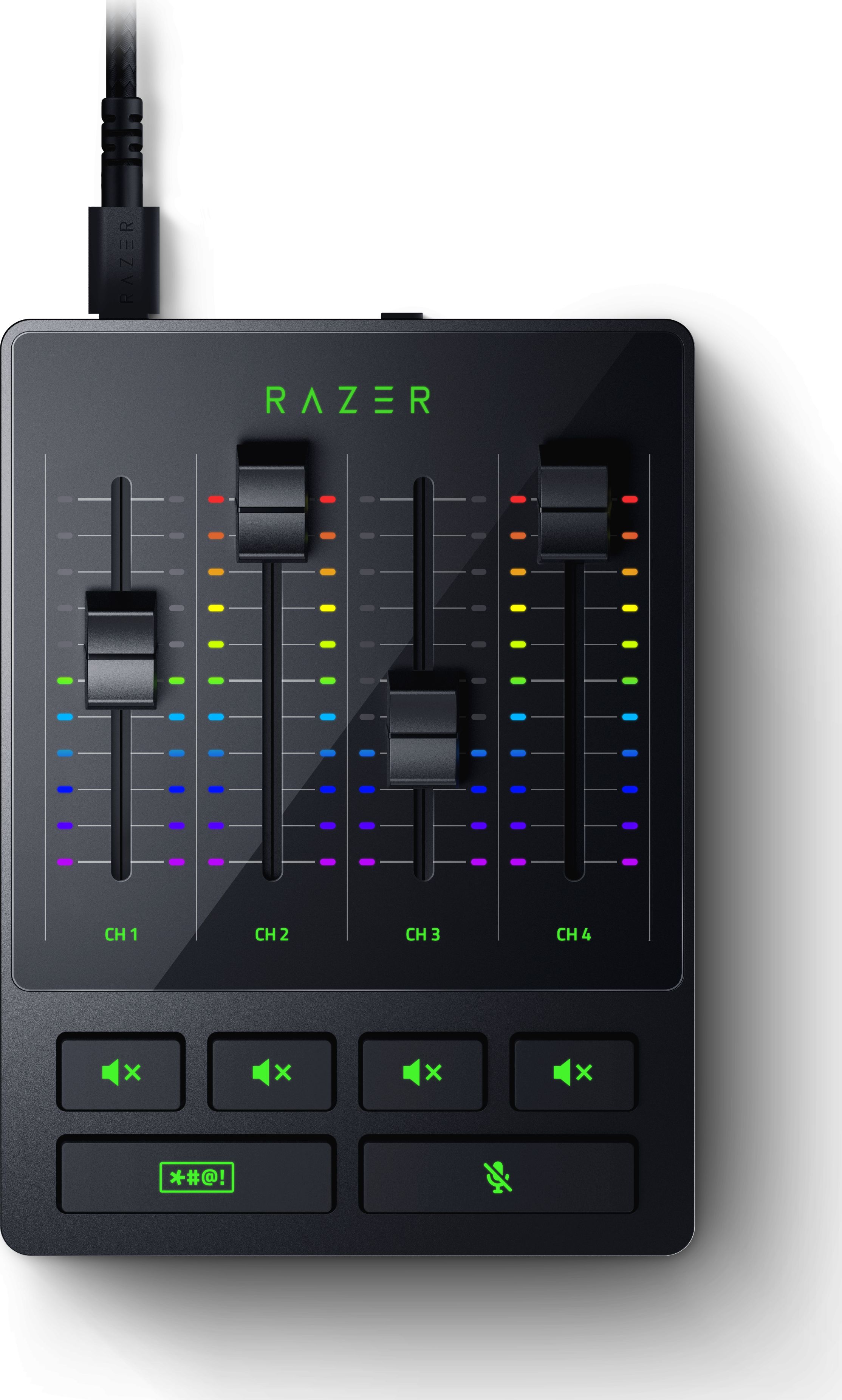 Mikser audio Razer Audio Mixer, 4 kanale, USB, i zi