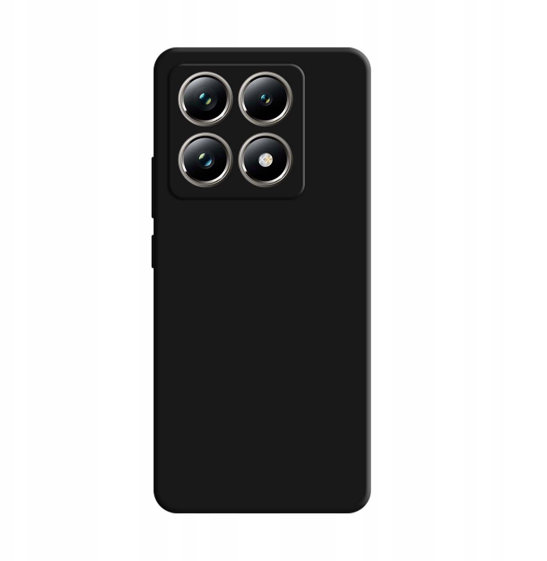 Futrollë silikoni 3mk për Xiaomi 14T Pro, mbrojtëse, e zezë