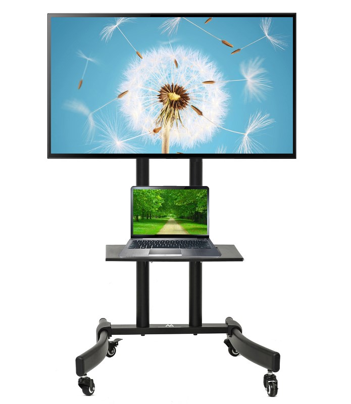 Karrocë për TV Maclean MC-739, 32-65", e zezë