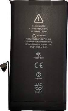 Bateri për telefon Apple iPhone 12, Li-ion 2815mAh, 3.83V, e zezë