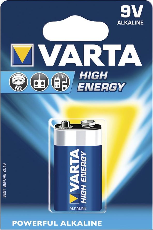 Батерија 6LR61 1BL VARTA LONGLIFE POWER (4922)