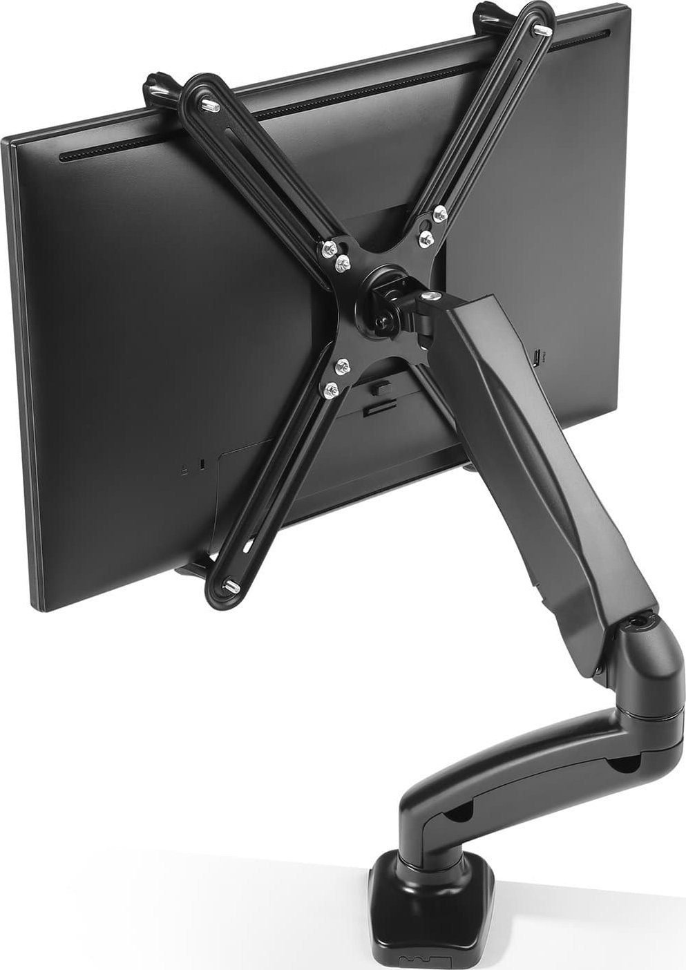 Adapter VESA për monitor Maclean MC-899, 13-27", deri 8kg, i zi