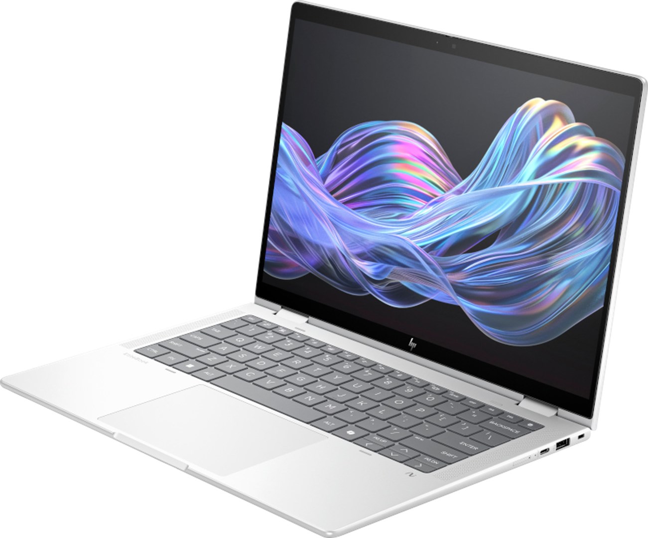 Laptop 2‑во‑1 HP EliteBook X G1i Flip, 14\" WUXGA Touch, Intel Core Ultra 5, 32GB RAM, сребрен