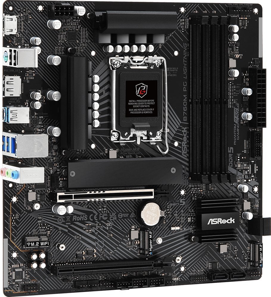 Pllakë amë ASRock B760M PG LIGHTNING