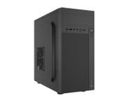 Kuti kompjuteri Natec Helix USB C NPC 2171, microATX, USB C 3.1, e zezë