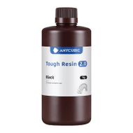 Rrëshirë 3D ANYCUBIC Tough Resin 2.0, 1kg, rezolucion i lartë, e zezë
