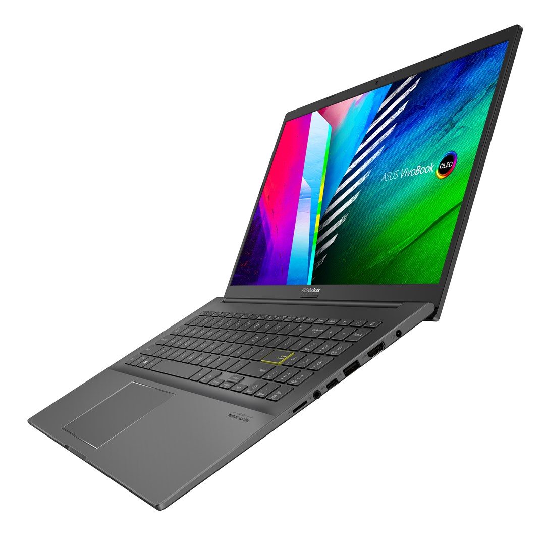 Laptop ASUS Vivobook 15 OLED K513EA-UH78, 15.6\", i7-1165G7, 16GB RAM, 1TB SSD, сив