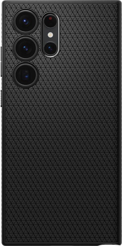 Mbulesë telefoni Spigen Liquid Air, Samsung Galaxy S23 Ultra, TPU, e zezë
