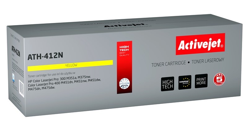 Toneri Activejet ATH-412N, 305A, i verdhë